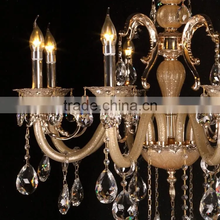 Shining decoration light with candle chandelier lamps