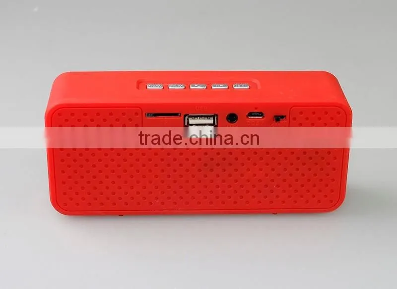 Hot selling 2016 mini portable fm usb solar bluetooth speaker