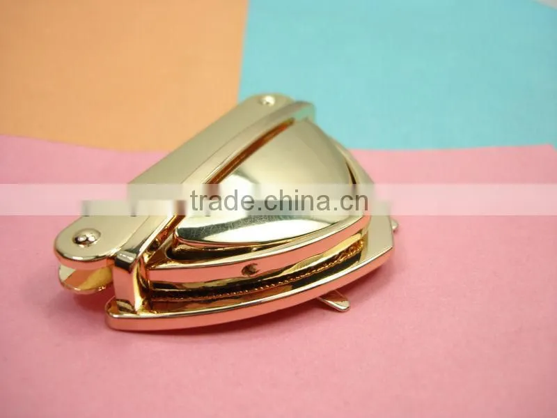 fashion and new metal bag fittings lock q-2610
