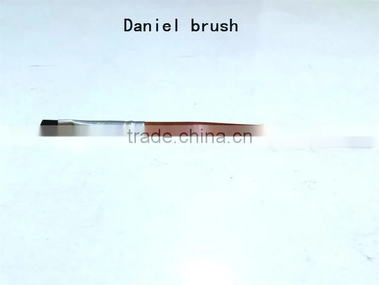 oblique angled small Eye Shadow brush daniel makeup brushes tool