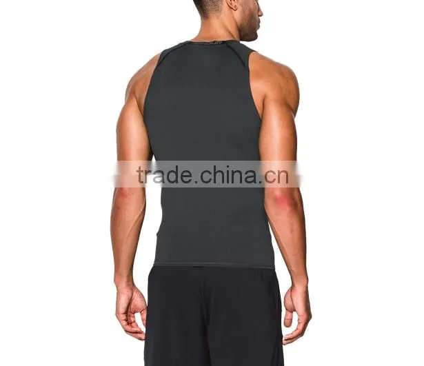 Wholesale man fitness bodybuilding top custom gym tank top