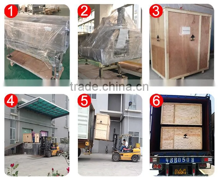 China made dual motor anti fly out cake stacking machine