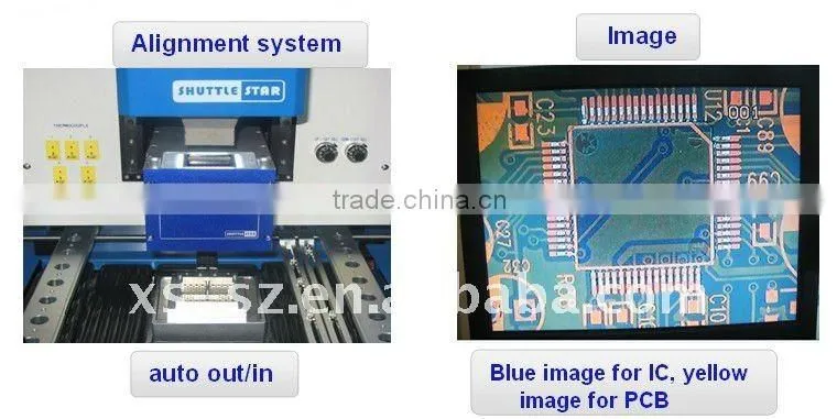 Optical infrared hot air soldering station smart repair system for digital color tv mainboard
