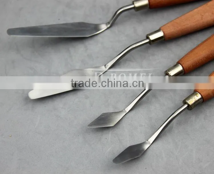 wood handle palette painting knife
