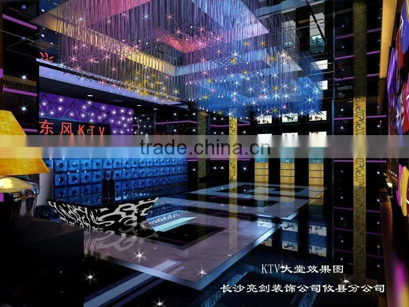 2015 new design fibre optic stream shower light