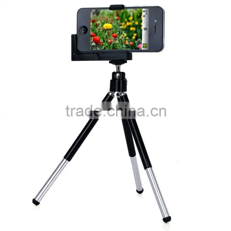 Universal Mini Tripod Stand+Holder For iPhone Android Cellphones and More