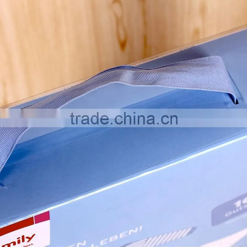Customized rigid cardboard packaging box for baby clothes