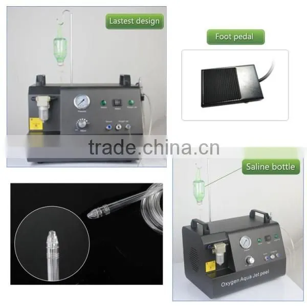 best oxygen jet facial machine portable oxygen water jet facial peel HO2