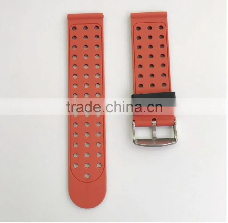 Double Color Men Women Sport Watchband Silicone Rubber Strap Watch Band For Samsung Gear S3 Replacement Watchbands
