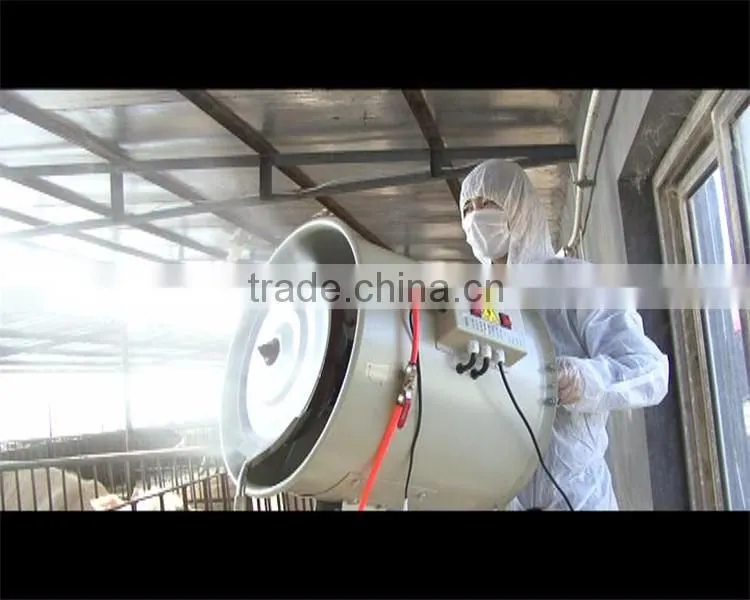 Hand-push type Centrifugal Sprayer Humidifier for Poultry Farm