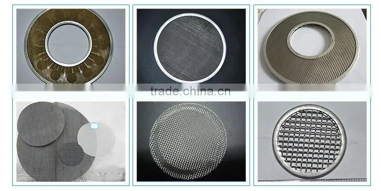 Industrial Stainless Steel Filter Disc Wire Mesh