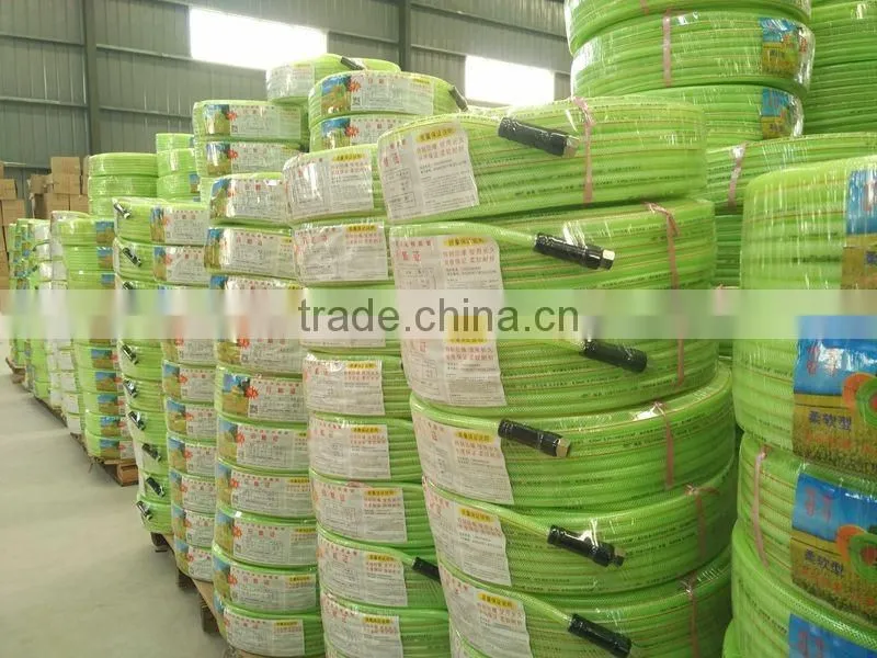 China manufacture Flexible Braid Reinforced PVC Hose Pipe