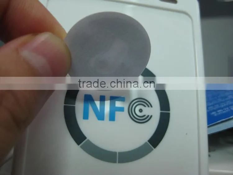 NFC transparent inlay for NTAG213 NFC Sticker label and smart tag