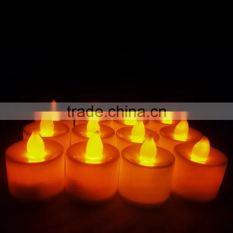 Huaming Colorful Electronic Flameless LED Wax Candle Light