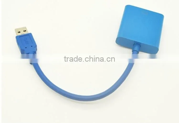 New arrival high quality HD Graphics Card USB 3.0 to VGA Multi Display Converter Adapter