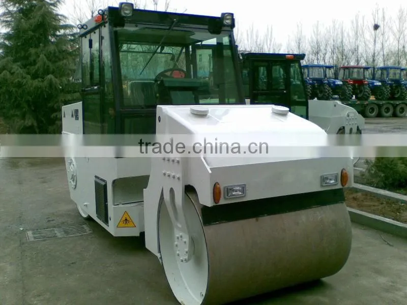 Widely used double drum static roller 2YJ6*8 with comfortable cab easy to operate