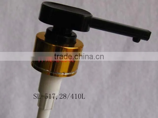 plastic lotion pump long nozzle