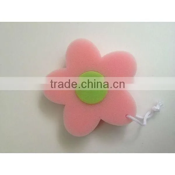 hot sale baby bath sponge /animal shape bath sponge