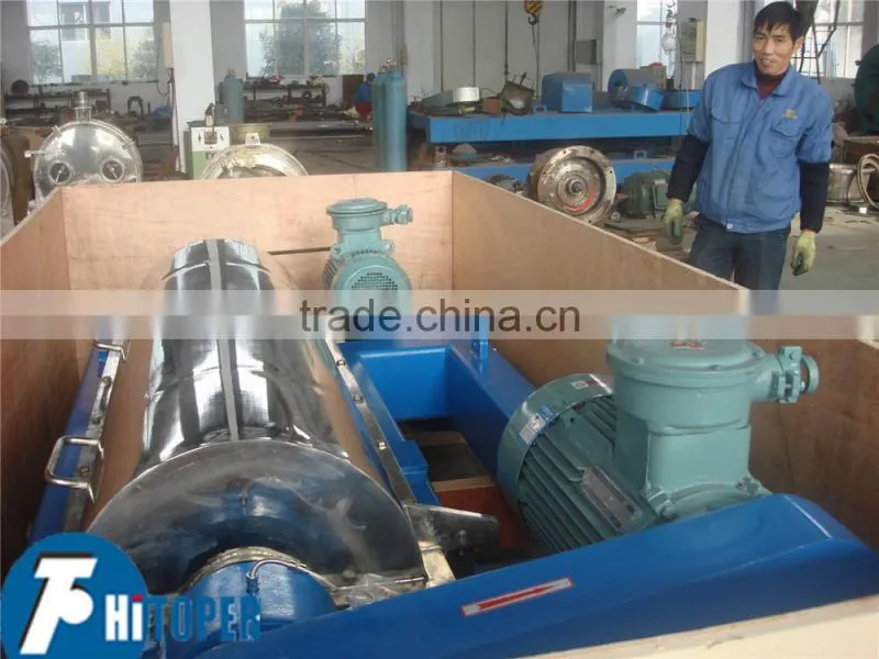 LW 355 model continuour separation decanter centrifuge of large capacity