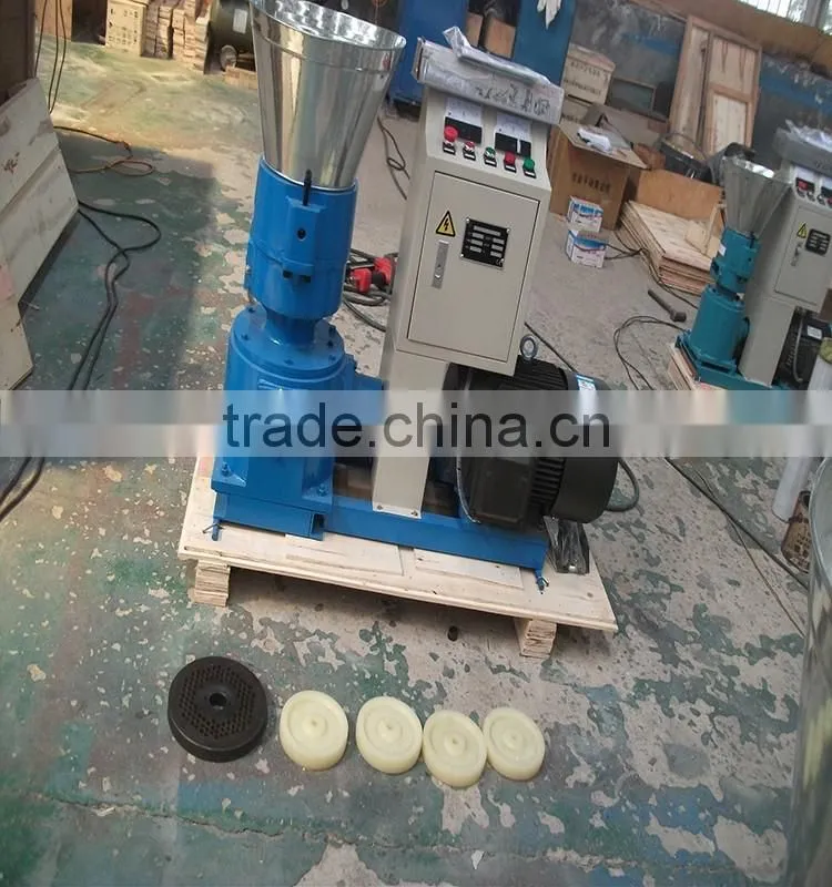 High Density Biomass Animal Feed Pelletizer with 6mm-12mm Pellet