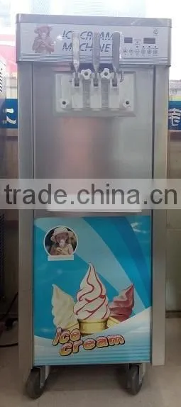 BQL-F12 Soft Ice Cream Machine for Commercial Use 25L Per Hour with CE ROHS Certificate Best Price