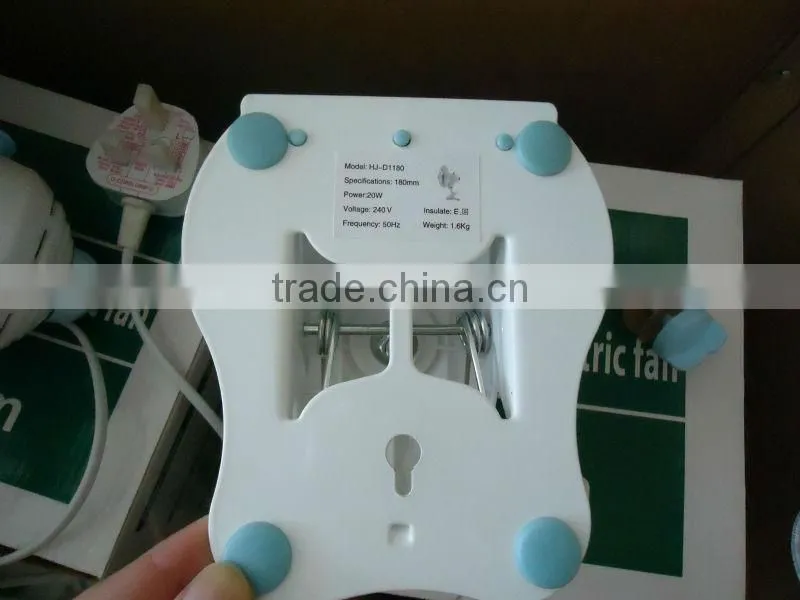 Clip on twin speed fan for hydroponics grow tent