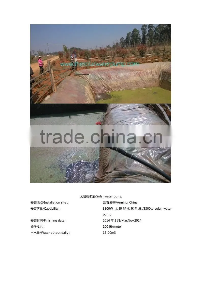 1.5KW-11KW AC solar water pump system for irrigation water pump inverter