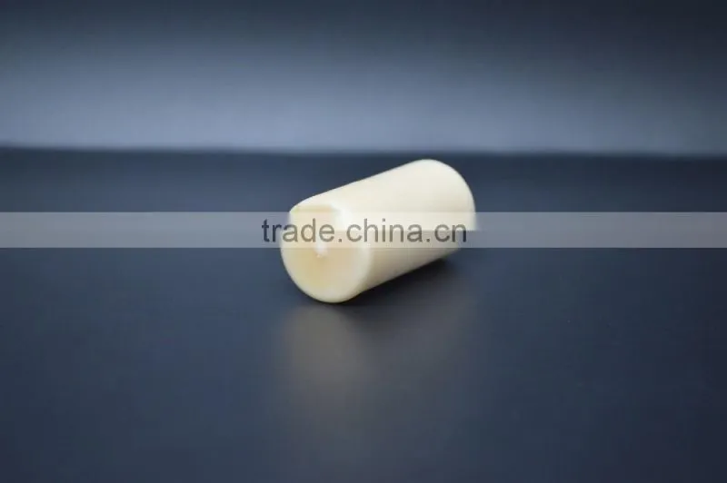 Straight synthestic cork for glass bottle