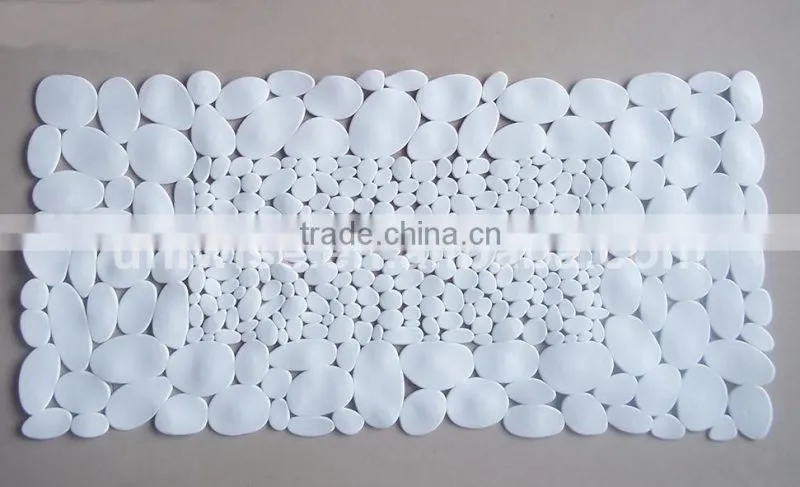 Heart Non-Slip PVC Mini Bath Mats,Heart PVC Anti slip Bath tub Appliques w/suction cup, Customized pvc mini bathroom mat