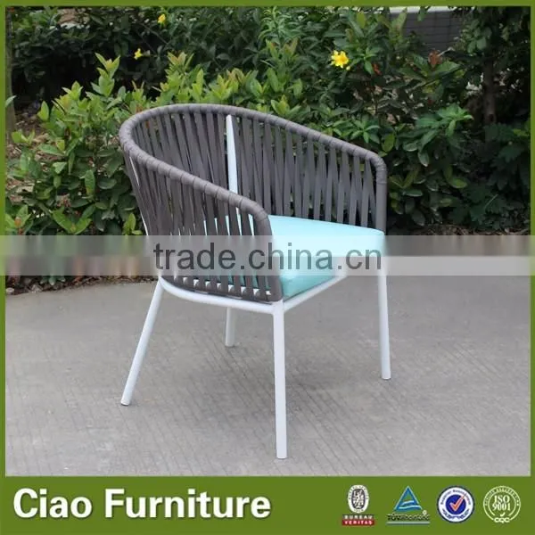 Cast aluminum furniture outdoor dining table set