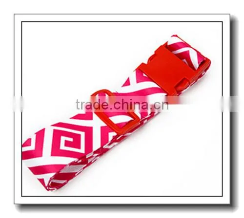 Latest customed logo luggage belt ,digital lock luggage belt for wholesale