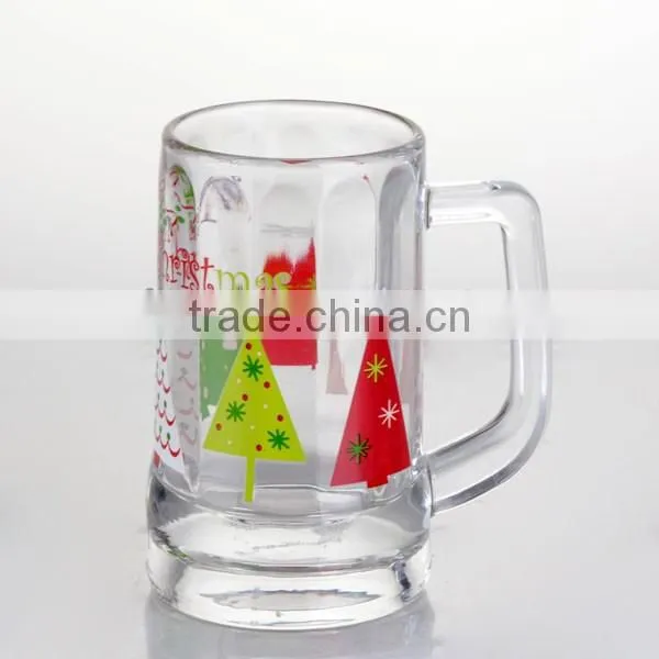 1Liter beer glass with handle