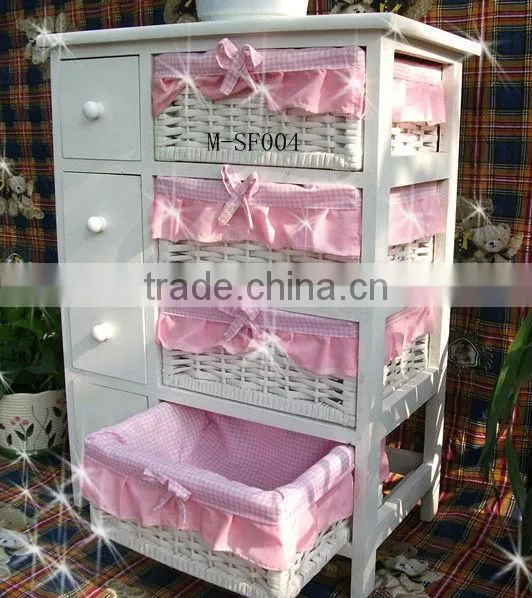 factory directly mini wicker basket drawers made from half willow