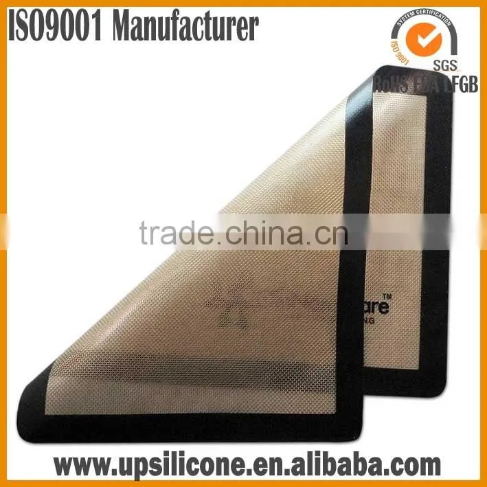 black border high quality silicone fiberglass mats