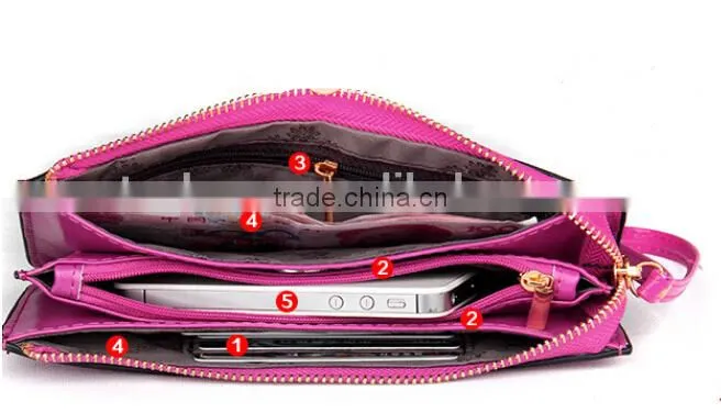 Personalized beauty Leather Wallets Bag hot sales