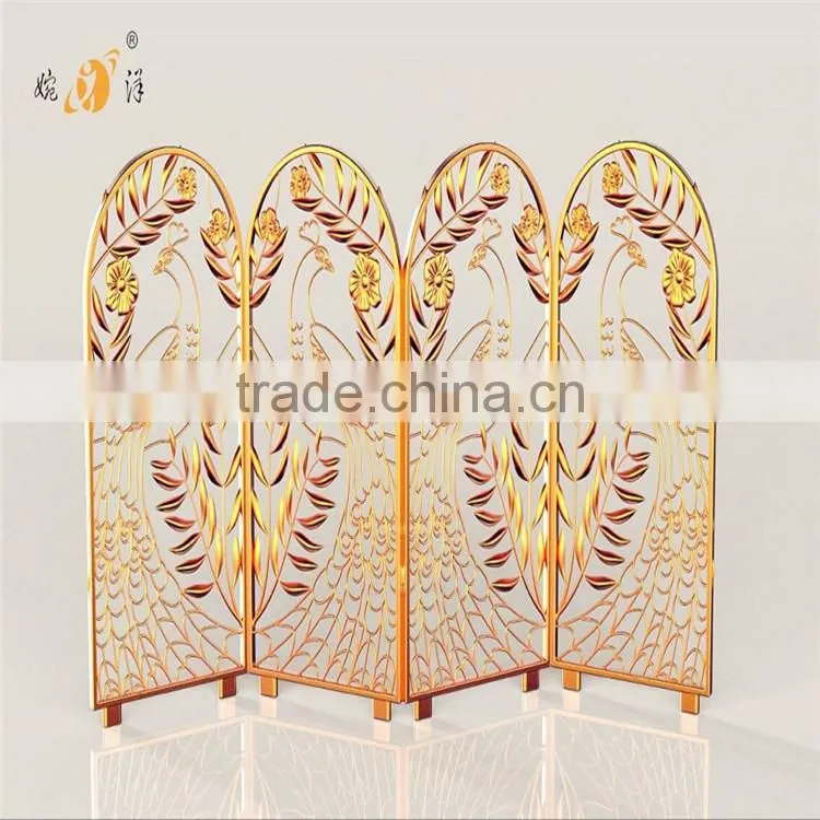 2017 House new design living room decorative cheap antique folding screen