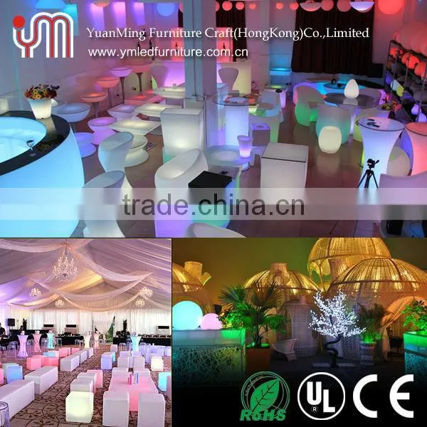 Rechargeable RGB Led Cube Chair/3d Led Cube/Led Cube
