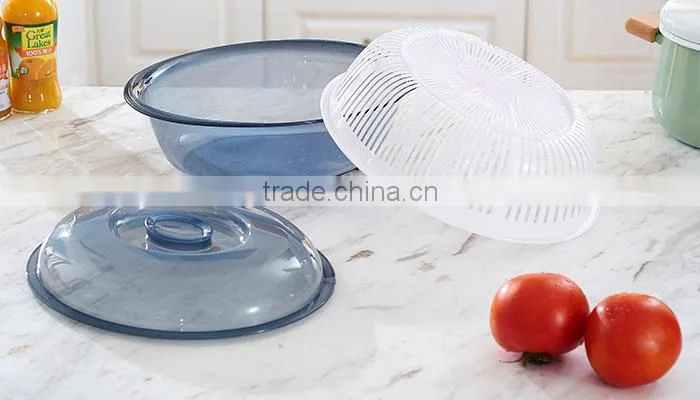 plastic oval kitchen accessories sink draining basket