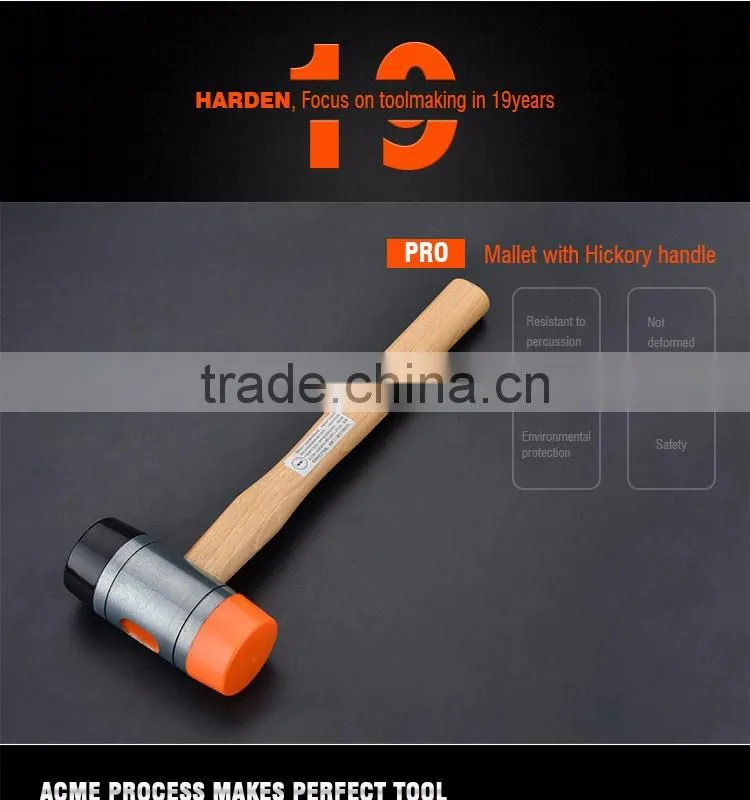 Professional Aluminium Head 310mm Two Way Hammer With Hichory Handle