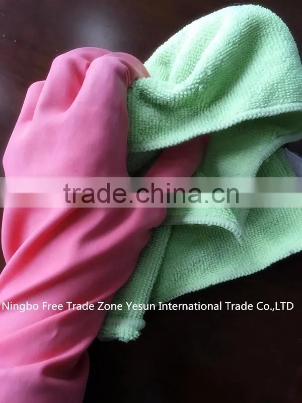 Elbow length latex gloves ;Household Cleaning Gloves;Home and garden gloves