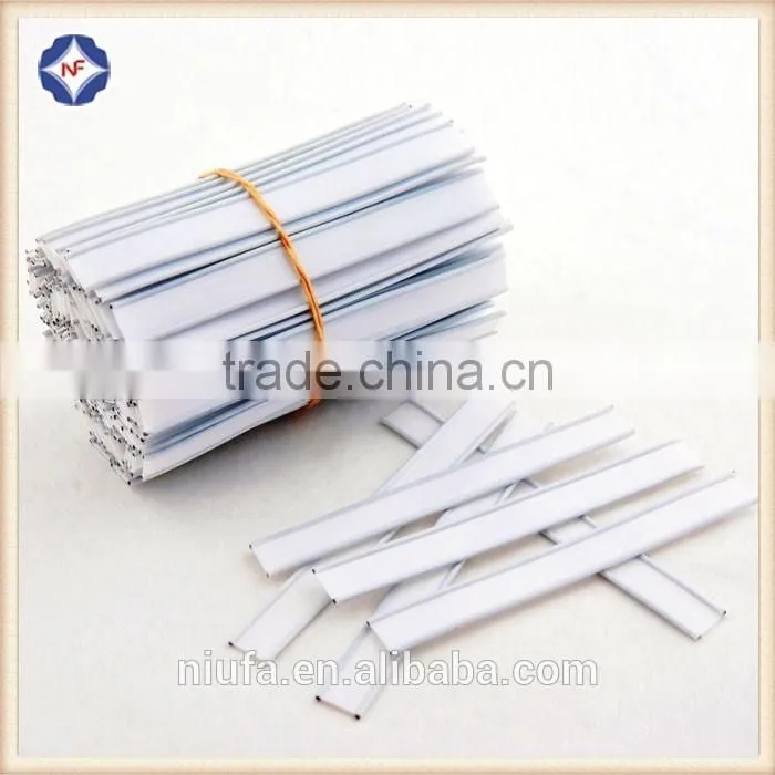 Factory Price face mask raw material nose bar/plastic nose strip for face mask