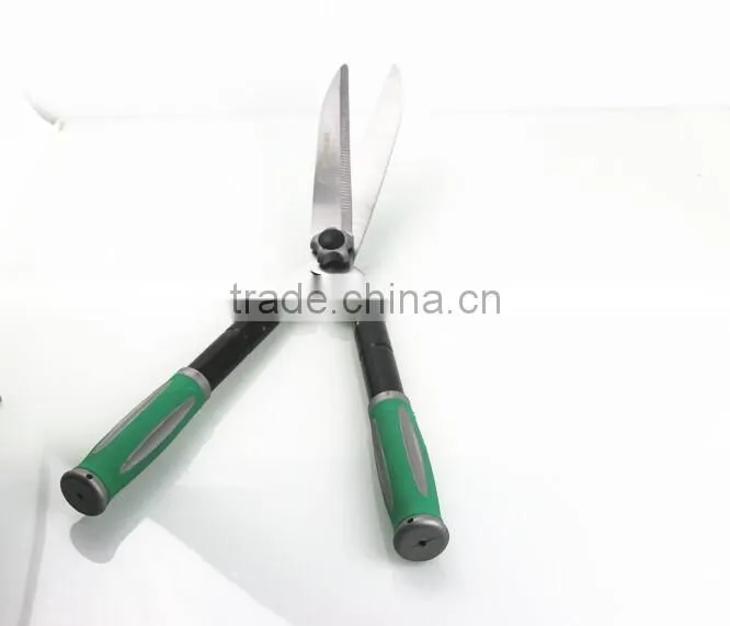 BERRYLION metal handle easy to cut grass shear with telescopic design