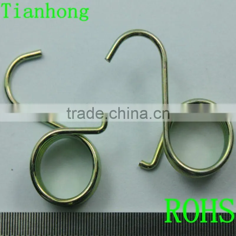 Industrial Torsion Springs with zinc plating