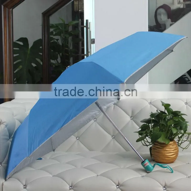 3 Folding auto open and close sun umbrella