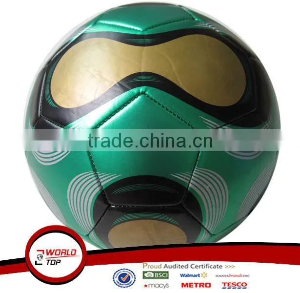 2013 Hot sale PU TPU PVC leather match football