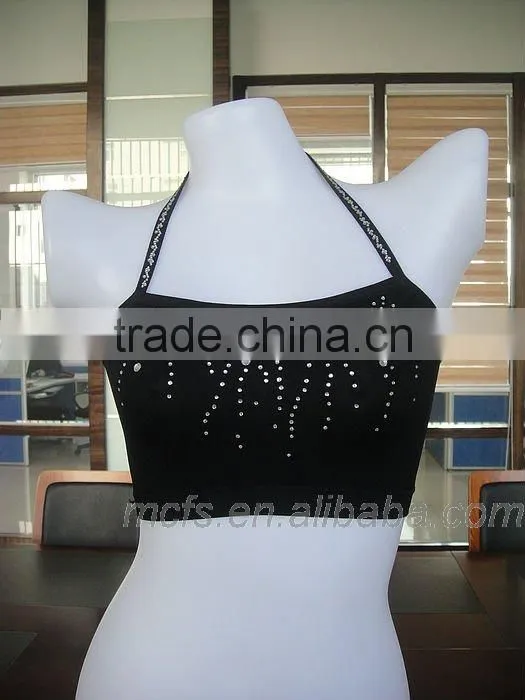 Seamless tank top for women, black women seamless underwear