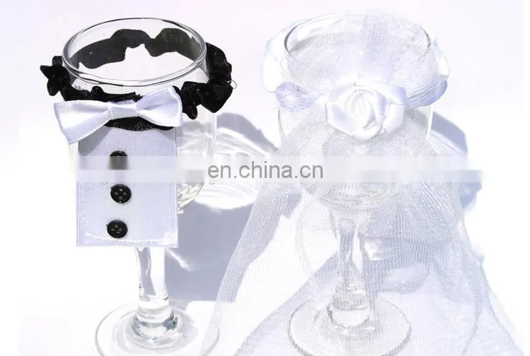 2016 new fashion wedding cup sets wedding decorations