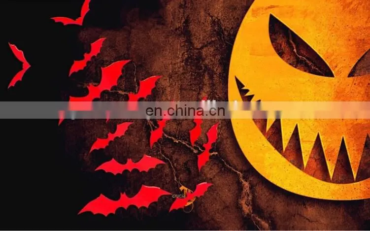3D Halloween Theme Bats Window/Wall Sticker Halloween Decoration Home Decoration