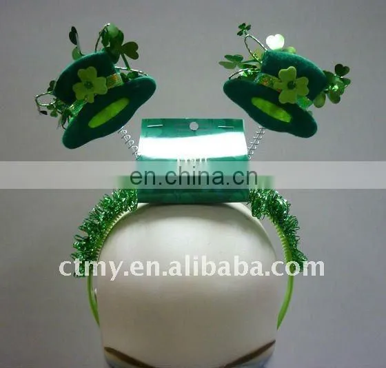 promotion st.patrick's day headbands/hair bands