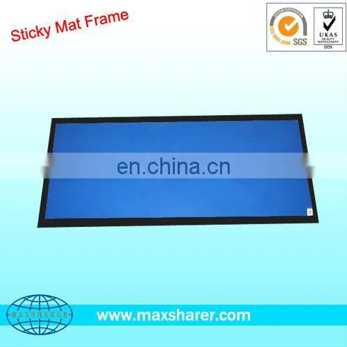 Recycle use durable black sticky mat frame